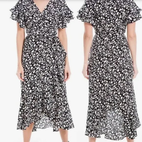 PLUS SIZE Max Studio Wrap dress - Picture 1 of 3